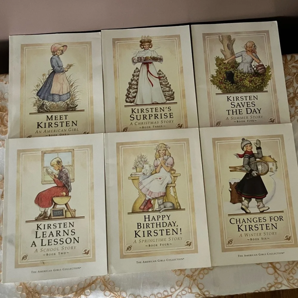 American Girl Vintage Book Set Kirsten Set of 6 books #s 1-6. 90’s - Picture 11 of 13